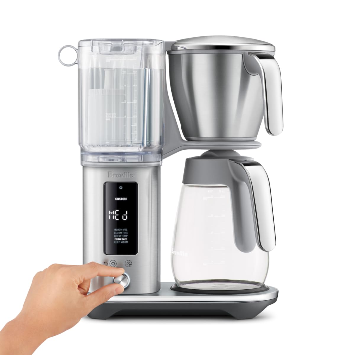 Breville Luxe Brewer Glass, Clear