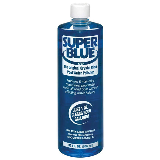 Robarb 20154A-02 Super Swimming Pool Clarifier, 1-Quart, Blue, 2-Pack