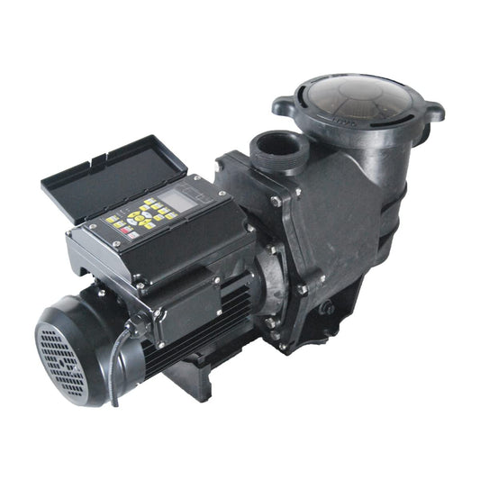 2.5HP Variable Speed Pool Pump, CEC & DOE Compliant, 230V, 10,200 GPH High-Flow Energy-Efficient Pool Filter Pump, Includes 2" & 1.5" NPT Unions