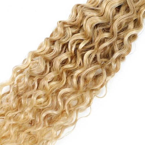 Blonde Bundles Human Hair Honey Blonde Bundles 613 Water Wave Bundle 22 24 26 inch LadrXadr P27/613 Human Hair Bundle
