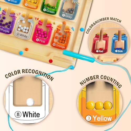 Dementia Activities for Seniors, Matching Games for Adults with Dementia Activities, Alzheimers Products for Elderly, Busy Boxes for Dementia Patients, Gift for Patients in Nursing Home
