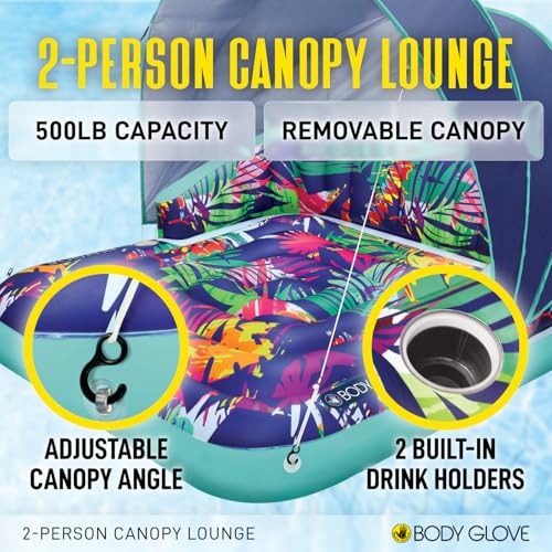 Body Glove 2-Person Pool Canopy Lounge