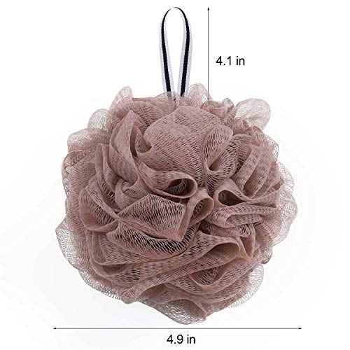 Bath Loofah Shower Sponge Pouf Body Scrubber Exfoliator Scrubber Ball (Set of 6)