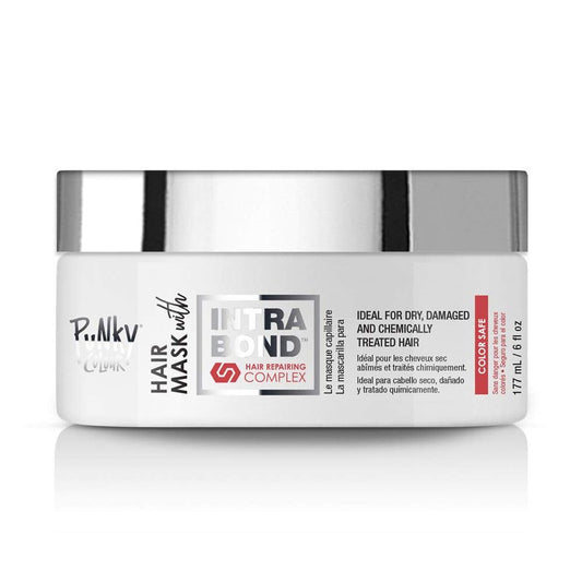 Punky Hair Mask with Intrabond Hair Repairing Complex, 6 oz - Ideal for Dry, Damaged, Chemically Treated Hair