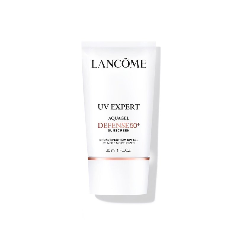 Lancôme UV Expert Defense SPF 50+ Primer & Moisturizer | 3-in-1 Facial Sunscreen with Broad Spectrum Protection | Lightweight, Hydrating, Non-Greasy Aquagel Texture