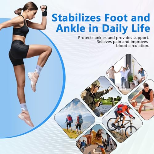 Neuropathy Socks for Women and Men, Nano Soothe Relief Compression Socks Toeless Compression Socks Ankle Compression Sleeve for Arch Support, Plantar Fasciitis Foot Swelling