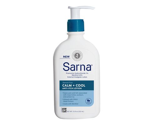 Sarna Calm + Cool Anti-Itch Lotion 7.5 Fl. Oz. (Pack of 5)