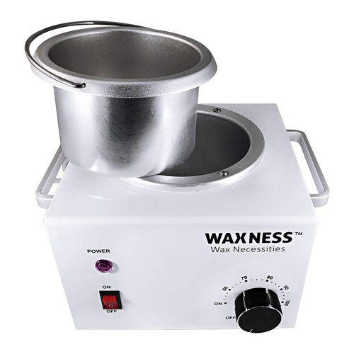 Waxness Premium Luxury Polymer Blend Charcoal Waxing Kit with 1.1 Pound Wax Bag