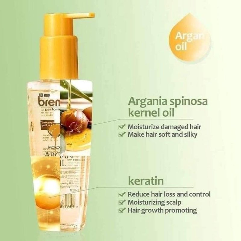 Bremod Performance Moroccan Argan Oil Intense Moisturizing Treatment 100ml