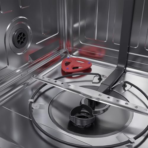 Sharp SDW6888JS 42 dBA Stainless Fully Integrated Built-in Smart Dishwasher