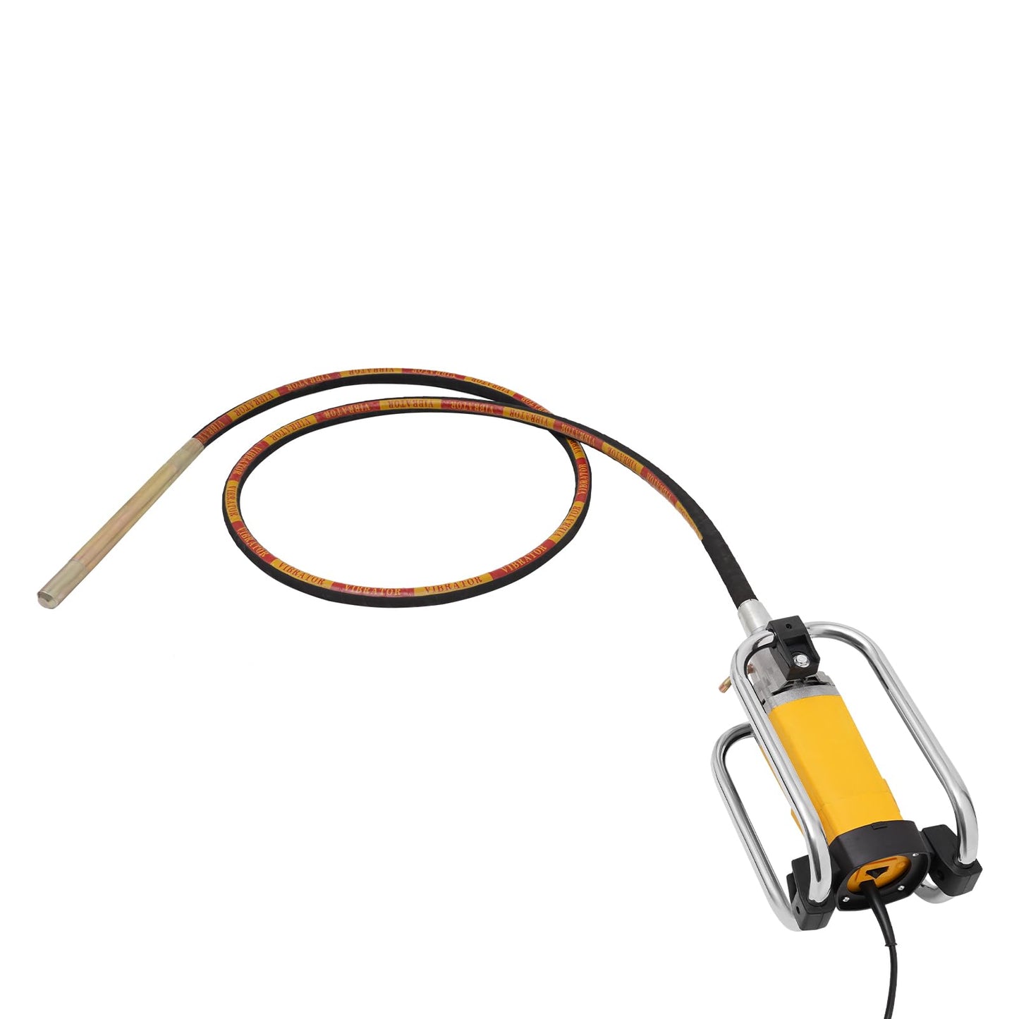 Electric Concrete Vibrator, 2000W 4300rpm Handheld Insertion Concrete Vibrating Tool with 13FT Vibrating Shaft, Portable Pencil Cement Vibrarator for Industrial Concrete Construction