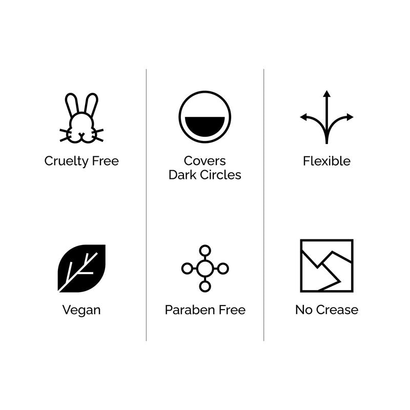 OFIR Perfected Weightless Concealer | Porous Coverage Blends for Smooth Finish | Covers Dark Circles Vegan Concealer | Botanical Formula Soothes Redness & Dullness |Rattan - Medium Deep Warm 0.27 OZ