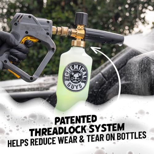 Chemical Guys TORQ Professional Max Foam 8 Cannon and Honeydew Snow Foam Soap Kit - High Foaming Car Wash Cannon with 1 Gallon Concentrated Soap - Safe for Cars, Trucks, SUVs, RVs and More, 128 fl oz