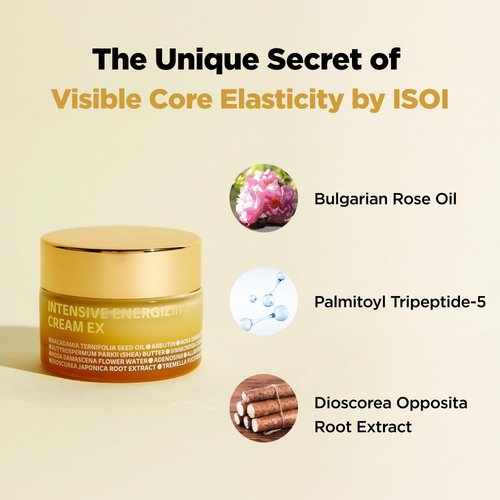ISOI Intensive Lifting Duo - Premium Hydrating Serum & Firming Cream for Skin Tightening, Korean Skincare