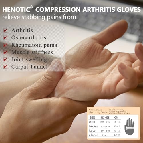 2 Pairs Arthritis Compression Gloves for Women Men, Fingerless Breathable & Moisture Wicking Compression Gloves for Relieving Carpal Tunnel Aches, Rheumatoid Pains, Joint Swell Purple M