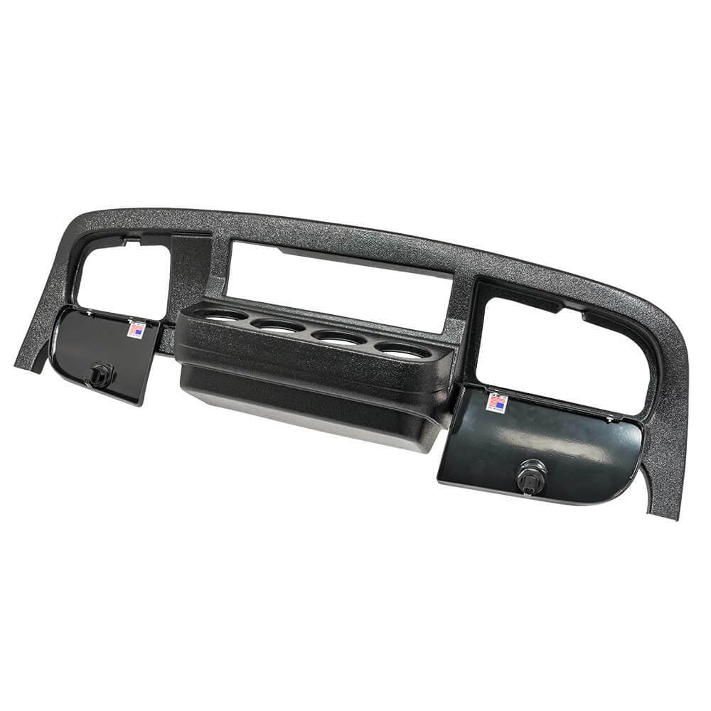 EZGO Freedom TXT/T48 Texturized Black Dash Cover with Locking Doors (Fits 2014-Up)