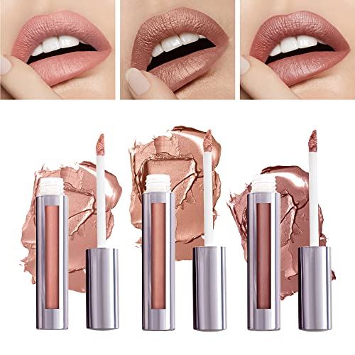 Runway Rogue Silk Glam Liquid Lipstick Lip Trio, Long Wear Frosted Liquid Lipstick Pack, (¡®Paparazzi¡¯, ¡®Couture¡¯, ¡®Sex Symbol¡¯)