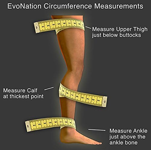 EvoNation Women’s Knee High 15-20 mmHg Open Toe Sheer Compression Socks – Moderate Pressure Compression Garment
