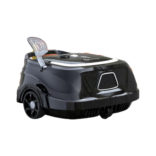A1 Cordless Robotic Pool Vacuum for Above Ground Pools, Powerful Suction, Dual Filters, Self-Parking, 120-Min Runtime & 2.5h Fast Charging, Above Ground Pool up to 1076 sq.ft (GreyOrange)