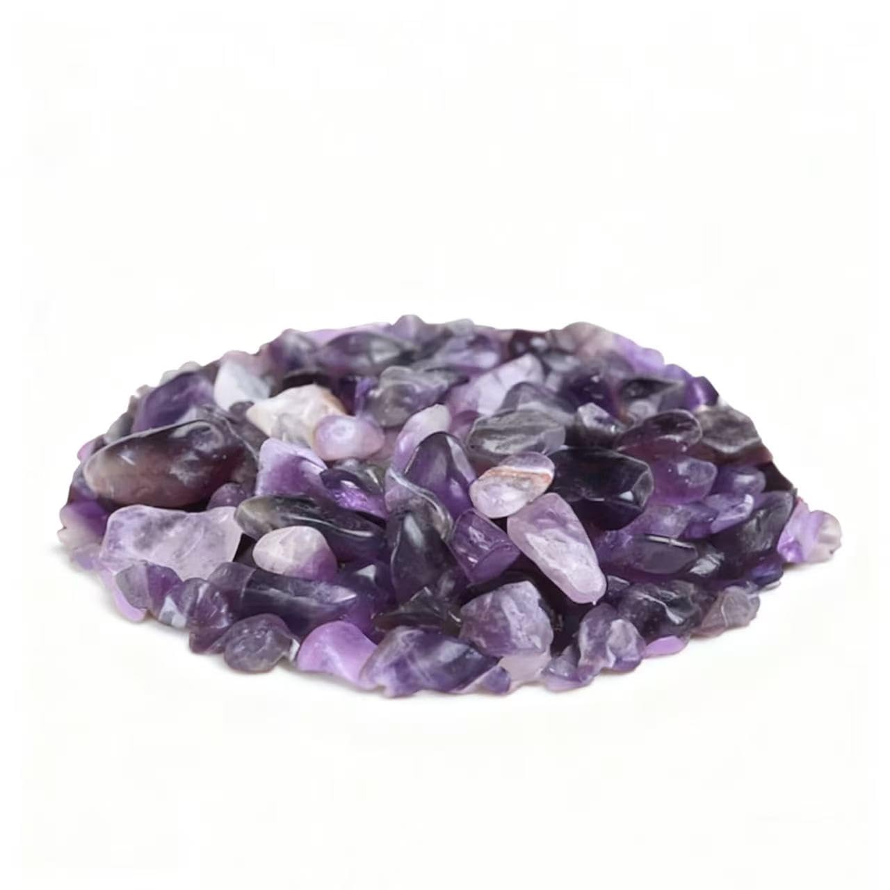 Sulanvi Bulk Raw Amethyst Crystals - Beginner DIY Healing Crystal Set, 0.6-1.2” Natural Unpolished Gemstones for Terrarium, Meditation, Tarot, Grids, Aroma Stone, 0.45lb