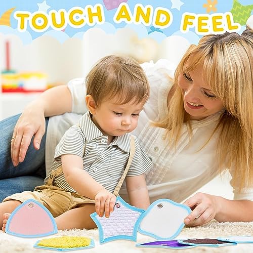 Haull 15 Set Sensory Mats Assorted Textured Sensory Floor Tiles Room Wall Panel Sensory Exercise Tactile Toy for Autistic Children Kids Baby Toddler Fidgeting Activity(Mixed Shapes,5.91 Inch)