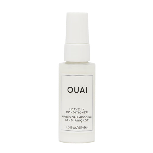OUAI Leave In Conditioner & Heat Protectant for Hair - Prep Hair for Styling or Use as Detangling Spray to Fight Frizz & Flyaways - No Parabens, Sulfates or Phthalates (1.5 oz)