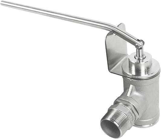 Honey Bottling Valve Honey Gate Valve NPT 1 Thread Stainless Steel Dripless Honey Bottling Beekeeping Extractor Bottling Equipment Honey Bottling Pail