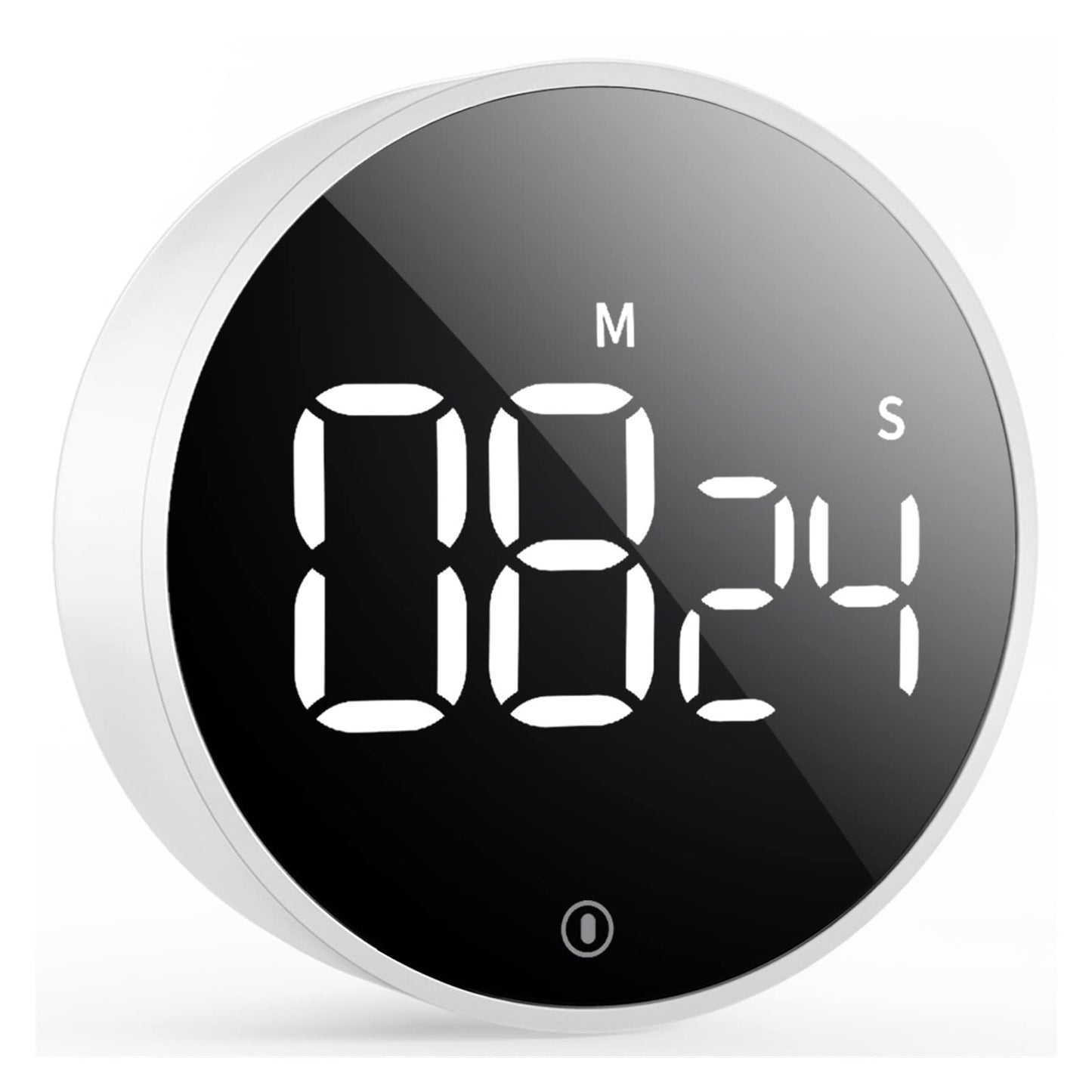 TEOYETTSF LED Digital Kitchen Timer Cooking Shower Study Stopwatch Alarm Clock Timer Magnetic Electronic Countdown(E)