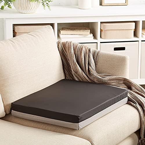 McKesson Seat Cushion for Wheelchairs and Office Chair, Foam / Gel, 20 in x 18 in x 3 in, 4 Count