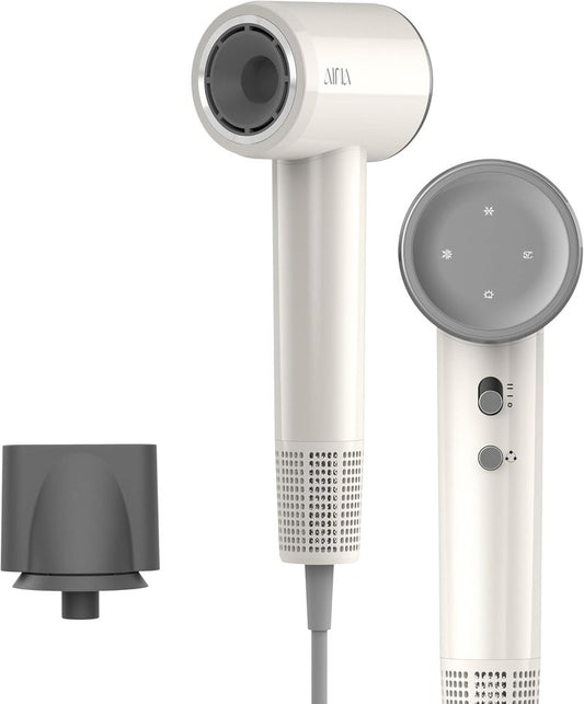 AINA high Speed Hair Dryer Blow Dryer with brushless Motor Ionic Compact for Travel A09