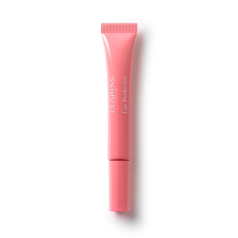 Clarins Natural Lip Perfector | Award-Winning | Sheer Finish Lip Plumping Gloss | Instant 3D Shine | Nourishing, Hydrating, Softening | Contains Natural Plant Extracts With Skincare Benefits