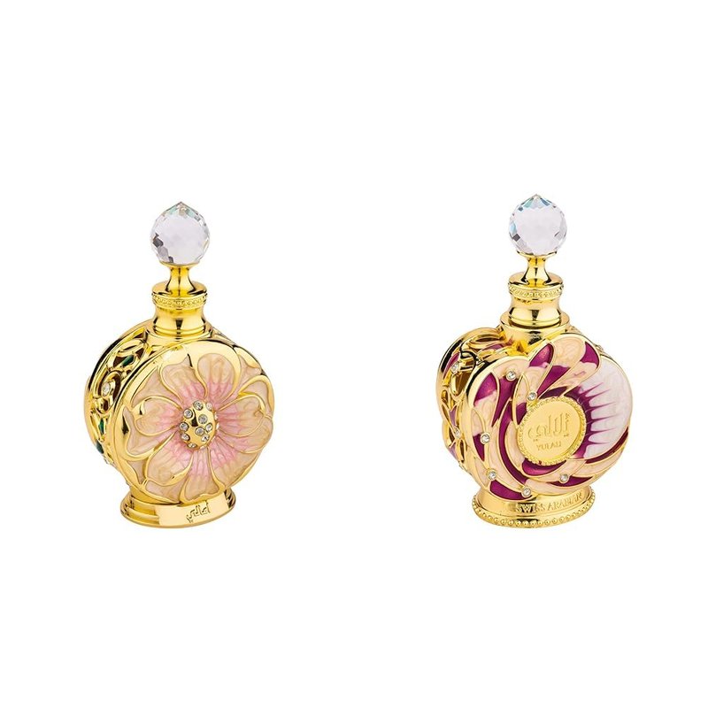 Swiss Arabian Amaali for Women - Woody, Fruity Gourmand Concentrated Perfume Oil & Yulali Perfume Oil-15ML (0.5oz)
