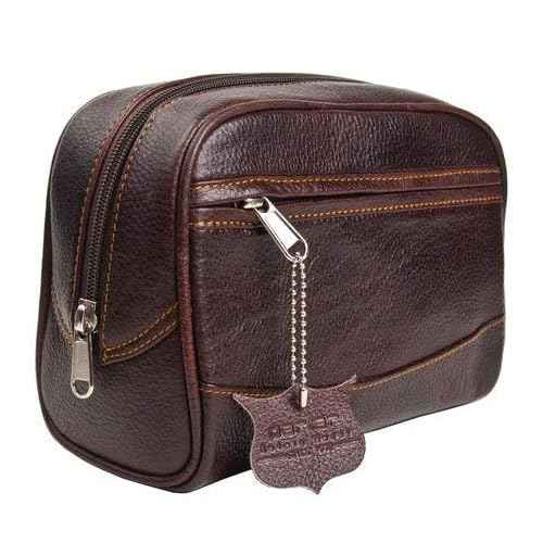 Parker Men¡¯s Travel Toiletry Bag?Handmade Buffalo Leather Dopp Kit for Men?Full Size Waterproof Bag with Zippered Side Pockets Travel Toiletry Organizer