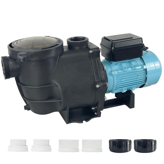 2.5 HP Variable Speed VS Multiple Speed Programmable Pool Pump 230Vac 8100GPH Intelligent In-ground and above ground pool pump Compatible with with both 1.5" Pipe and 2.0" Pipe