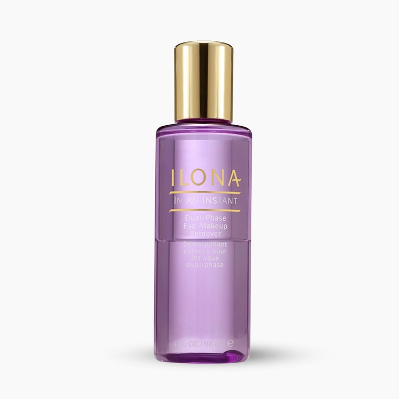 ILONA In an Instant Eye Makeup Remover | Melts Away Waterproof Mascara, Liner & Long-Wear Makeup | Oil-Free, Gentle for Sensitive Eyes | 4.0 oz
