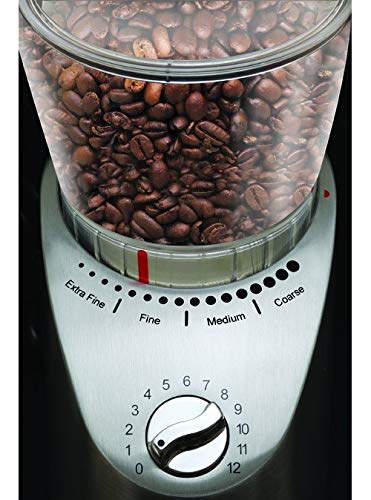Capresso Infinity Plus Stainless Steel Conical Burr Grinder