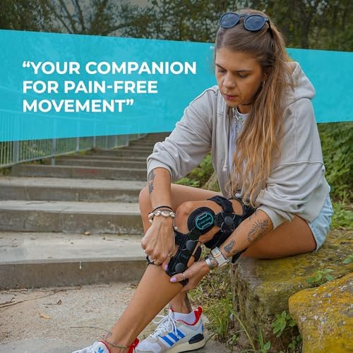 Z1 K6 Hinged Unloader Metal Knee Brace for Men and Women - Knee Support for ACL, MCL, LCL, PCL, Sport Injuries, Mild Osteoarthritis, Meniscus Tears - Ideal for Running & Daily Activities (S9)