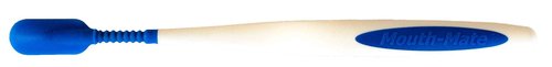 Mouth-Mate Large Oval Oral Hygiene and Tooth Brushing Aid with Unique Bendable Handle and Soft Tip to Improve Comfort, 10 Pack