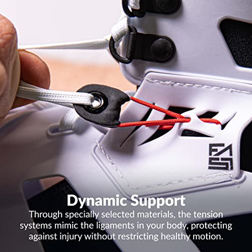 IFAST Ankle Brace - Ankle Stabilizer For Men & Women - Great For Basketball, Volleyball, Soccer & More! (X-Small, Frosted, Single)