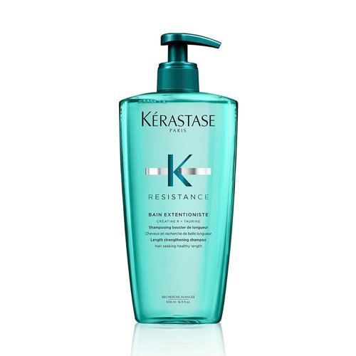 Kerastase Resistance Bain Extentioniste Shampoo - Length Strengthening Shampoo For Damaged Hair, Protects Hair and Scalp from External Aggressors, 16.9 Fl Oz
