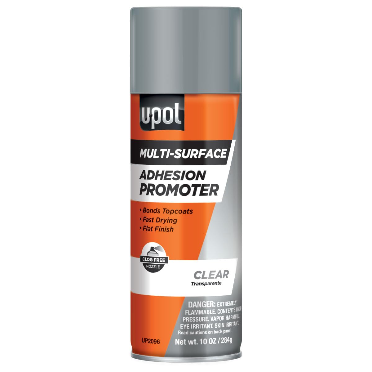 U-POL Adhesion Promoter, Strong-Hold, Quick-Drying, Multi-Purpose Spray with A Smooth, Flat Finish, Clear, 10 oz