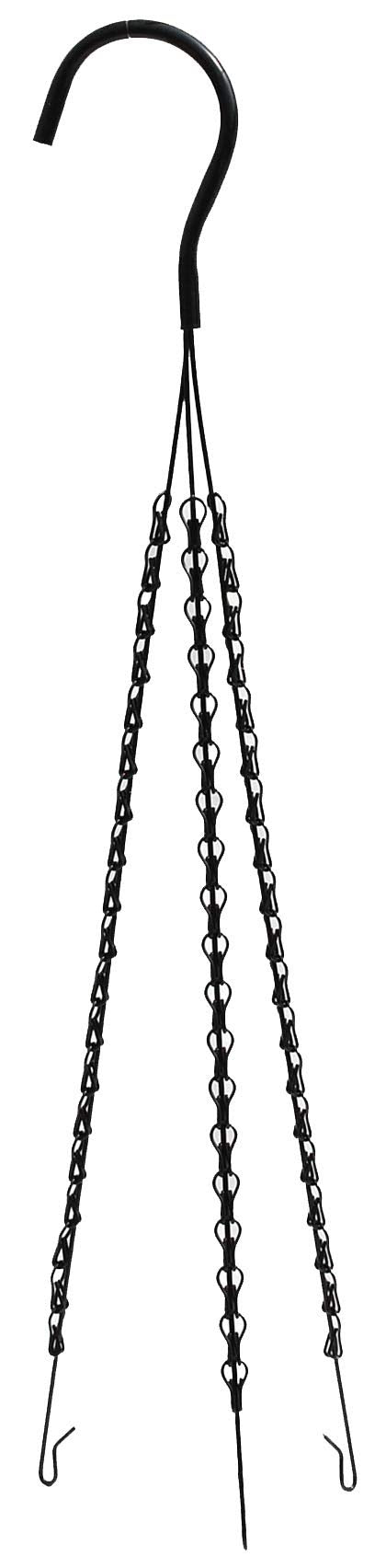22" Rigid Wire Hanger for Hanging Baskets, 3 Strands - 10 Pcs Pack