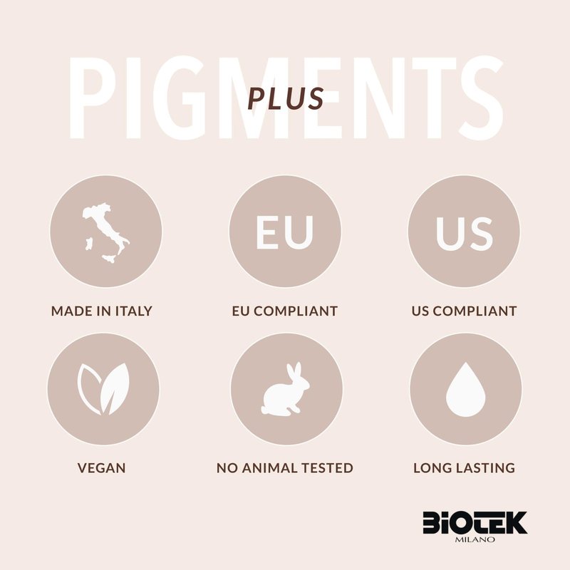 Biotek Lip Pigment for Permanent Makeup - Natural Antique Pink Lip Color - Made in Italy - Parfum 0,61 fl.oz.