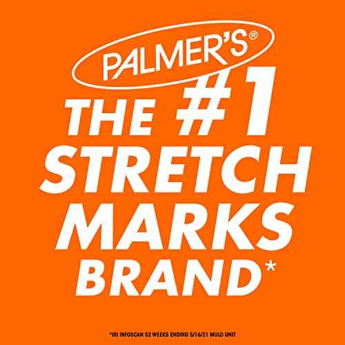 Palmer's Cocoa Butter Formula Massage Lotion For Stretch Marks, Pregnancy Skin Care, Belly Cream with Collagen, Elastin, Argan OIl and Shea Butter, 33.8 Ounces