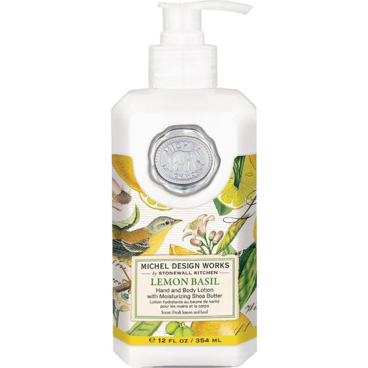 Michel Design Works Lemon Basil Hand & Body Lotion (856008)