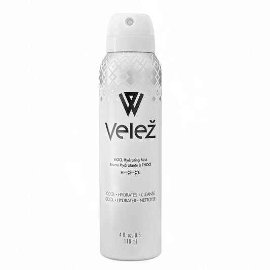 Velež HOCL Hydrating Face Mist, Gentle Facial Spray, Versatile Fusion of Hypochlorous Acid + Pure Water, Refreshes, Soothes & Cleans The Skin, 4 Fl Oz