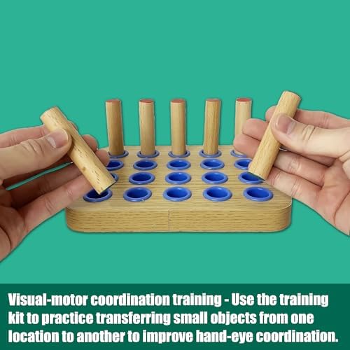 Stroke Training Equipment - Stroke Hand Exercise Tools Finger Arm Exercise Activities for Stroke Seniors Patient Elderly