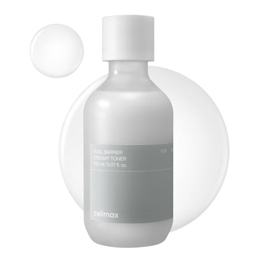 celimax Dual Barrier Creamy Toner | with Ceramides, Peptide, Oil & Alcohol Free, Facial Astringent, Long Lasting Hydration, Calming, Soothing, Non Irritating,150ml