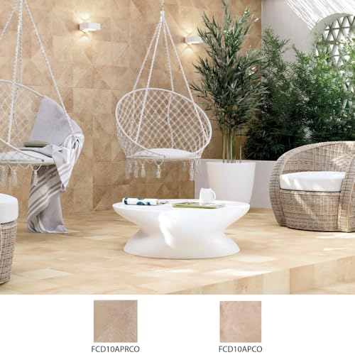 Atlas Cotto 9-3/4" x 9-3/4" Porcelain Floor and Wall Tile