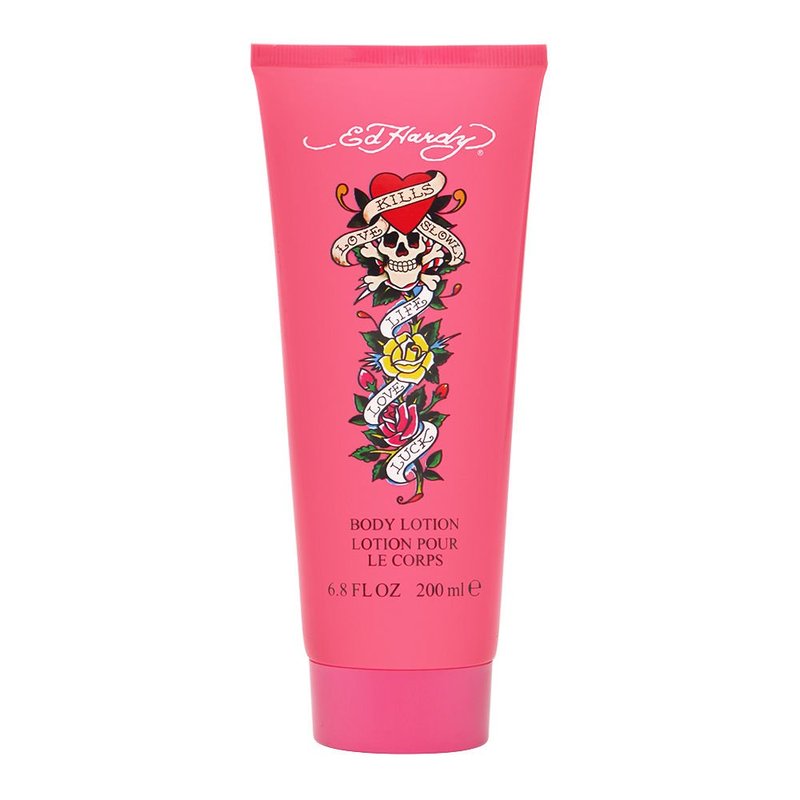 Christian Audigier Ed Hardy Body Lotion for Women, 6.8 oz